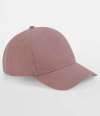 BB62N Organic Cotton 5 Panel Cap  Rose colour image